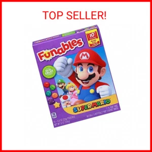Funables Fruit Snacks, Super Mario Shaped Fruit Flavored Snacks, 0.8 ounce Pouch - Picture 1 of 1