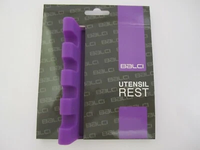 Purple Silicone Spoon/Utensil Rest Holder by BALCI - NEW - Image 1 of 4