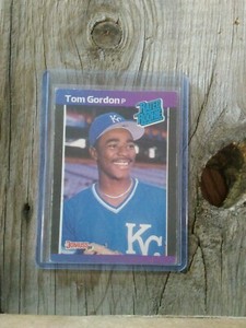 1989 Donruss Tom Gordon Rated Rookie #45 Kansas City Royals Error Card