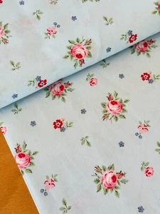 HILCO Baumwollstoff Serie EMILIE Stoff Rose Rosenstoff Bauernmalerei Blumen - Bild 1 von 9