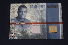 Ray Emery 2006-07 ITG Between The Pipes Game Used Number Patches Dual /10