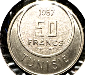 Túnez 1957 50 francos KM 275 BU - Imagen 1 de 2
