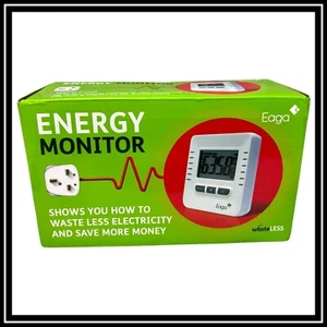 EAGA Energy Monitor Boxed Reduzieren Sie Ihren Stromverschwendung Weniger Sparen Sie Mehr - Neu - Bild 1 von 21