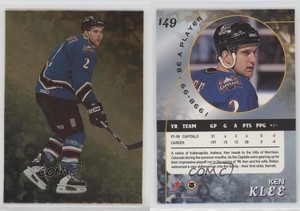 1998-99 ITG Be A Player Gold Ken Klee #149