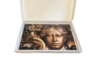 $325 NEW NICOLETTE MAYER COLLECTION Acrylic Tray 22.5”x14.5” Goddess Face - Picture 1 of 4