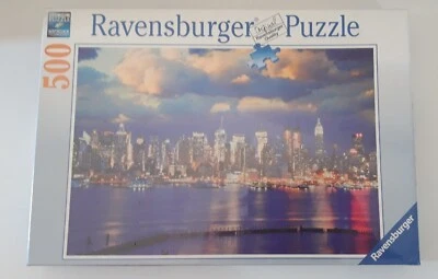 RAVENSBURGER PUZZLE 500 PEZZI NUOVO SIGILLATO NEW YORK SKYLINE NEW SEALED PIECES - Immagine 1 di 4
