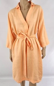 Montechristo Dress Linen Orange XL 42 - Picture 1 of 6