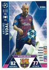 Topps Match Attax Champions League Karte Nr. 9 Arturo Vidal Barcelona