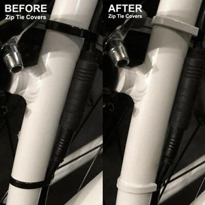 Reißverschluss Abdeckungen Aufkleber Ankleideset Ebike Zubehör mehrere Farben - Bild 1 von 19