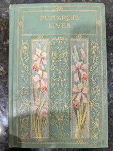 1899 Plutarch’s Lives of Greeks and Romans Hardcover Antique Rare Version - Bild 1 von 7