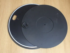Dual CS-505 Turntable Platter & Mat including Hub Lock. Excellent Condition - Picture 1 of 5