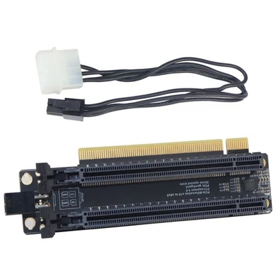 High Performance Expansion Card PCI-Express 4.0 x16 Gen4 Gen3 4Pin/SATA - Image 1 of 4