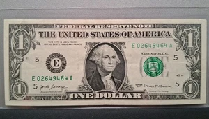 ERROR NOTE Series 2017. This Note has Ink Error. Uneven Ink. - Picture 1 of 2