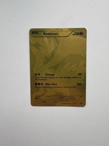 Reshiram – Gold Secret Rare – 114/113 – Legendary Treasures (2013) - Picture 1 of 2