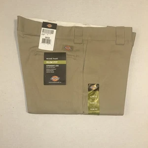 Dickies Slim Fit Arbeitshose Herren 36 X 30 Beige Neu mit Etikett - Bild 1 von 7