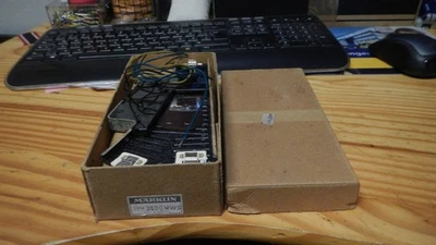 H0 Märklin 800er 3600MWS 3600 MWS Elektrisches Weichenpaar in alter OVP - Bild 1 von 3