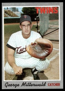 1970 Topps George Mitterwald Minnesota Twins #118 Set Break - Picture 1 of 2