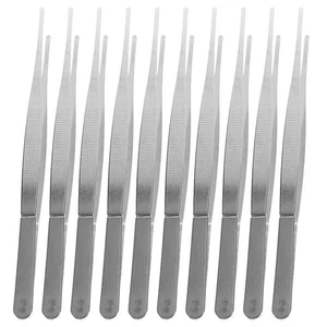 10 Pcs Verdickte Und Verlängerte Pinzetten Bonsai-Pinzette Bonsai-Gartengeräte - Bild 1 von 12