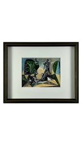 Pablo Picasso - La chevre et le Berger - Französische Kollotypie - 1948 - Bild 1 von 7
