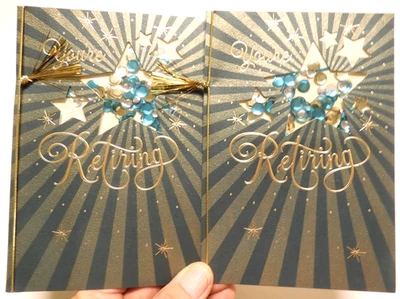 2 Cards Hallmark You're Retiring Retirement Worth Celebrating With Pride $9.95 - Image 1 of 4
