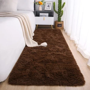 Soft Runner Rug for Bedroom Living Room Plush Fluffy Rug 2x6 Feet, Shag Furry... - Picture 1 of 7