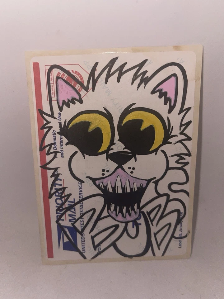 ‼️Vintage BUBS 915 NYC 228 Label Sticker - Neckface Street Art Graffiti‼️ - Image 1 of 1