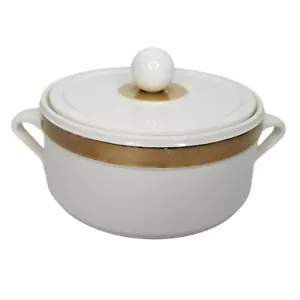 Ernest Sohn Creations Maniglia Casseruola Copertina Palla Piatto Finitura Oro MCM - Foto 1 di 12