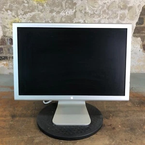Apple A1081 20 inch Widescreen Cinema Display LCD Monitor - TESTED!! - Picture 1 of 5