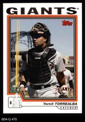 2004 Topps #470 Yorvit Torrealba Giants 8 - NM/MT - Image 1 of 2
