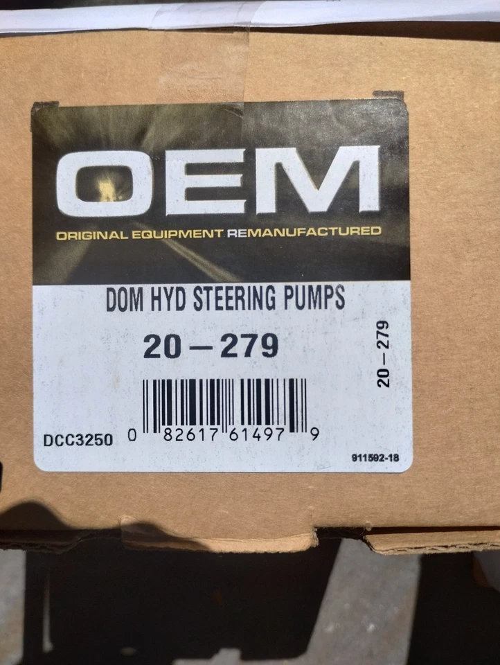 Bomba de dirección Cardone OEM 20-279 Ford Mazda Mercury nueva remanufacturada Foto 1 de 3