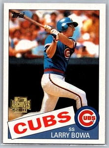 2001 TOPPS ARCHIVES BASEBALL 372 LARRY BOWA CUBS - Picture 1 of 2