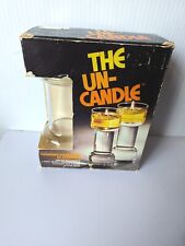 Vintage The Un-Candle Floating Candles Set by  Corning  Glass Pyrex  5" 122 New