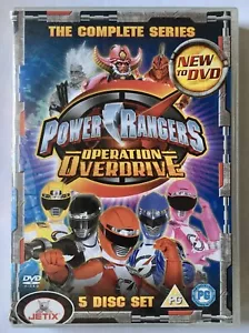 Power Rangers - Operation Overdrive 2007- The Complete Series 5 region 2 DVDs - Picture 1 of 6