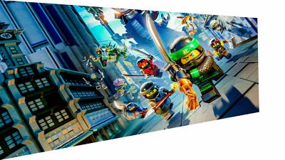Leinwand  The LEGO Ninjago Movie Video Game Wandbilder-Hochwertiger Kunstdruck - Bild 1 von 4