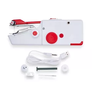 Portable Battery Powered 9 Watt Handheld Sewing Machine W/ Accessories - Picture 1 of 2