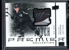 2021-22 Upper Deck Premier 20th Anniversary Patch Black #AJWE William Eklund /15