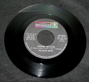 The Grass Roots,Sooner Or Later/I Can Turn Off The Rain,Ex - Picture 1 of 2