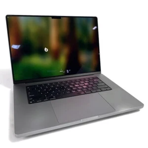 Apple MacBook Pro A2485 16" 2021 Laptop 10-Core M1 Pro 3.2GHz - 32GB - 512GB SSD - Photo 1/24