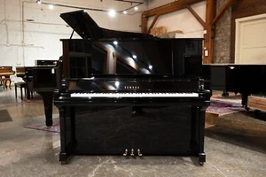 Yamaha UX30BL Concert Upright Piano - Picture 1 of 15