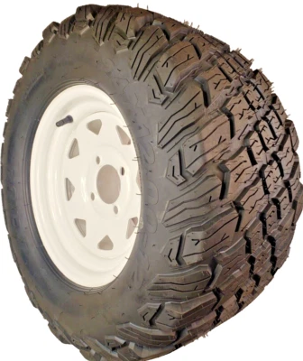 Conjunto de rueda de llanta de neumático 24x12,00-12 giro cero jardín tractor cortacésped 24/12-12 Foto 1 de 4