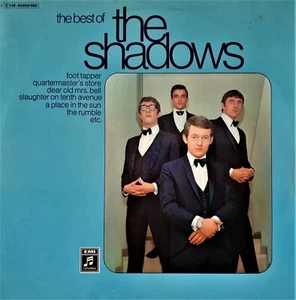 THE SHADOWS  " THE BEST OF THE SHADOWS "  LP RECORD  EMI ELECTROLA - Picture 1 of 4