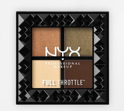 NYX Full Throttle Eyeshadow Palette FTSP04 - Easy On The Eyes - Brand New - Image 1 of 3