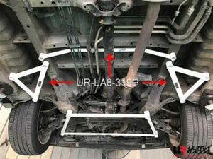 For Toyota Alphard 02-08 1st Gen(AH10)2.4/3.0 2WD Front Lower Ultra Racing Bar - Picture 1 of 7