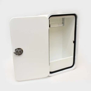 Jet Technologies Boat Toilet Paper Cabinet 2320677 | 10 1/4 Inch White - Picture 1 of 5