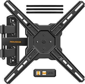 Full Motion TV Wall Mount for 26–50 Inch TVs w/Rotation Swivel Tilt Extension - Picture 1 of 11