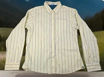 Duck Head Shirt Mens XXL 2XL Yellow Long Sleeve Athletic Fit Made Hong Kong - Image 1 of 4