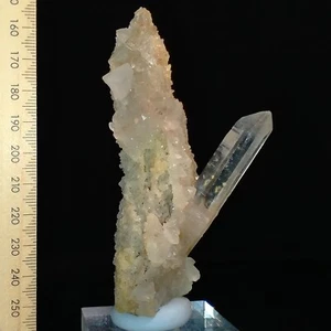 Himalayan Quartz crystal points cluster clear natural mineral specimen 690ct - Bild 1 von 10