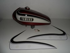 125 Rd Typ AS3 Yamaha Embleme Kompatibel Tank