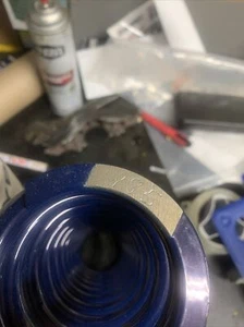 Hyperco 2.5" Id 14" Long 185Lb Blue Coil-Over Spring P/N 1814b0185 - Bild 1 von 2