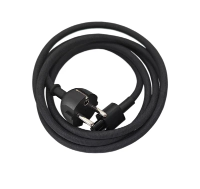 EU Plug AC power cord/CABLE Nylon For Apple Mac Studio 2022 XDR 6K Display - Image 1 of 4